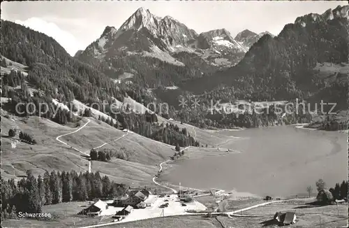 Lac Noir FR Panorama Kat. Fribourg FR