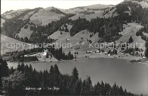 Lac Noir Schwarzsee FR Panorama