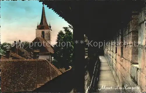 Morat Murten Les Remparts Kat. Murten