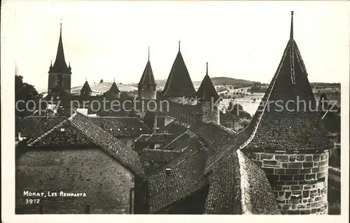 Morat Murten Les Remparts Kat. Murten