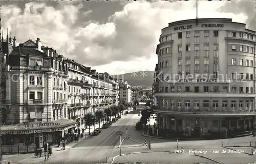 Fribourg FR Rue de Perolles Kat. Fribourg FR