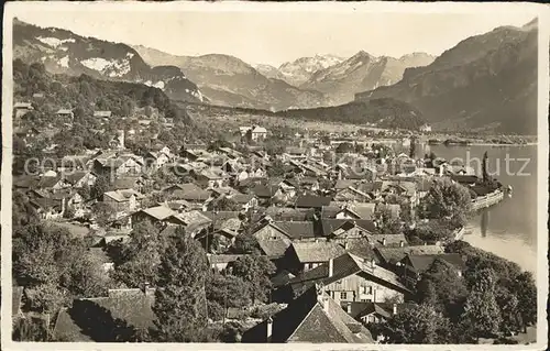 Brienz BE Panorama Kat. Brienz