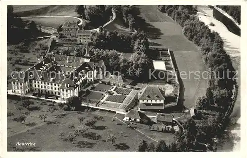 Hauterive FR Vue aerienne / Hauterive Fribourg /Bz. Saane