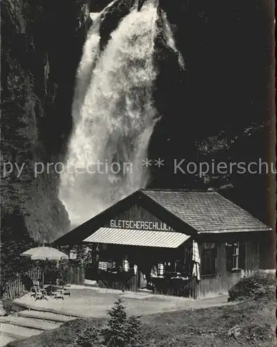 Rosenlaui BE Gletscherschlucht Kat. Rosenlaui