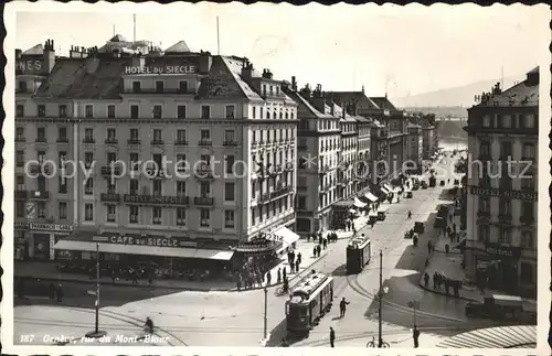 Geneve GE Rue de Mont Blanc Kat. Geneve