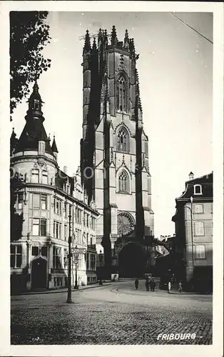 Fribourg FR La Cathedrale Kat. Fribourg FR