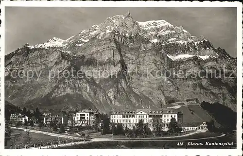 Glarus GL Kantonsspital Kat. Glarus