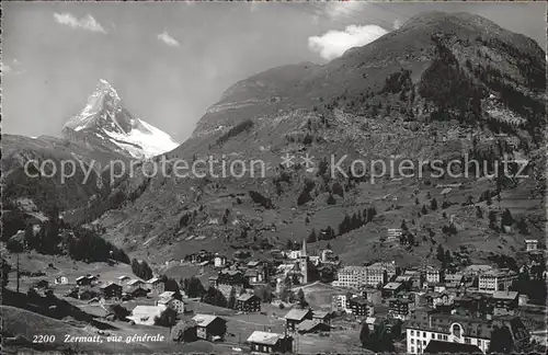 Zermatt VS Panoramakarte Kat. Zermatt