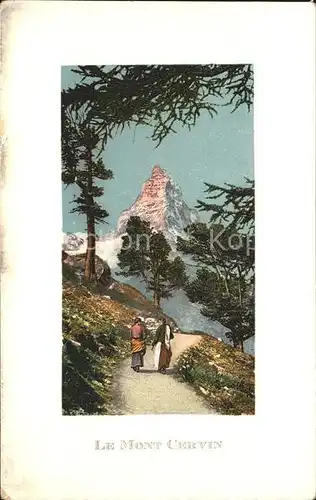 Mont Cervin Waldweg Frauen Kat. Matterhorn