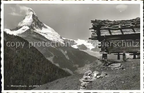 Matterhorn VS Huette Kat. Matterhorn