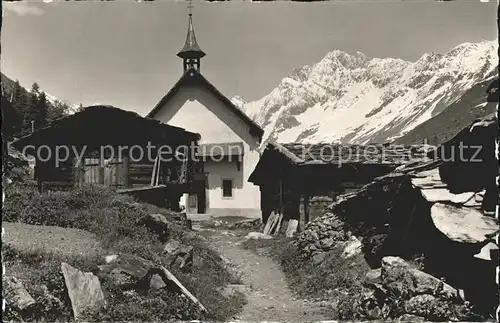 Loetschental Kuehmatt Schienhorn Kat. Kippel