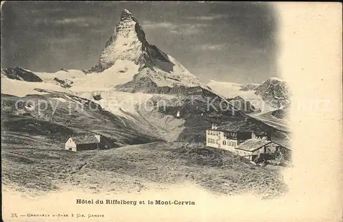 Mont Cervin Hotel Riffelberg Kat. Matterhorn