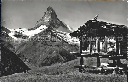 Zermatt VS Huette Matterhorn Kat. Zermatt