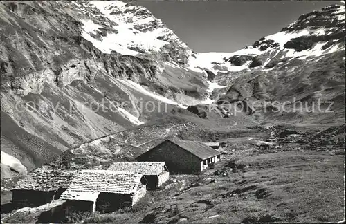 Leukerbad Fluhalp Gizifurgge Dalagletscher  Kat. Loeche les Bains