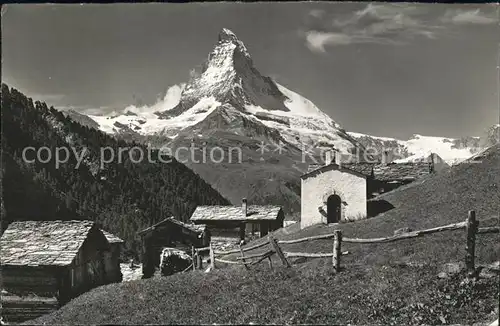 Zermatt VS Findeln Matterhorn Kat. Zermatt