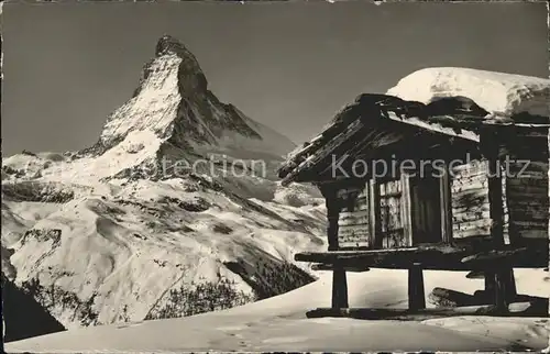 Zermatt VS Findelen Matterhorn Kat. Zermatt