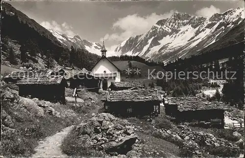 Loetschental Kuehmatt Ahnengrat Schienhorn Kat. Kippel