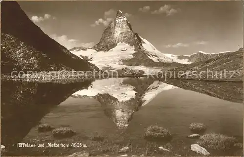 Matterhorn VS Riffelsee Kat. Matterhorn