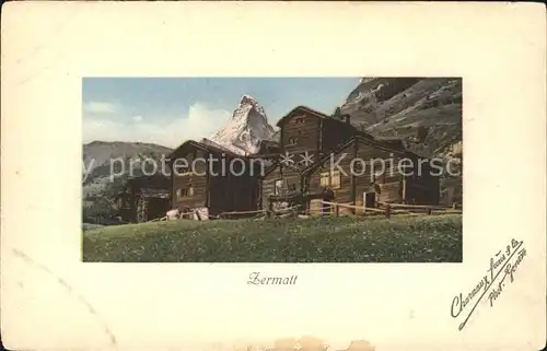 Zermatt VS Matterhorn Huetten Kat. Zermatt