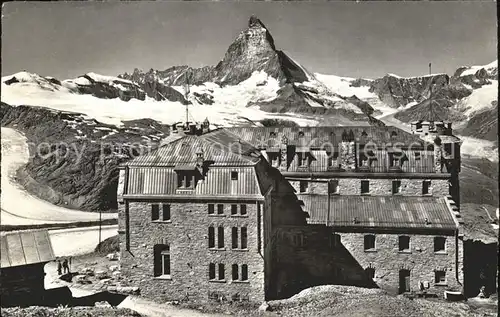 Zermatt VS Gornergrat Kulmhotel Matterhorn Kat. Zermatt