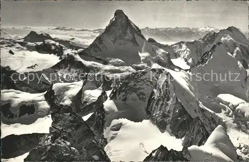 Zermatt VS Obergabelhorn Matterhorn Kat. Zermatt