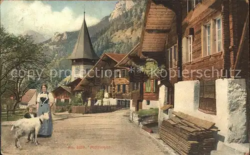 Meiringen Hasliberg Dorfpartie Kapelle / Meiringen /Bz. Oberhasli