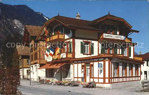Interlaken BE Garni Hotel Restaurant Flora Kat. Interlaken