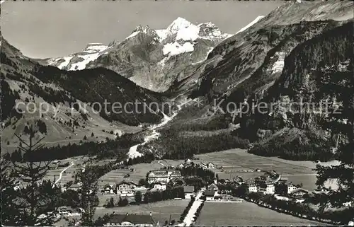 Kandersteg BE mit Bluemlisalp Kat. Kandersteg