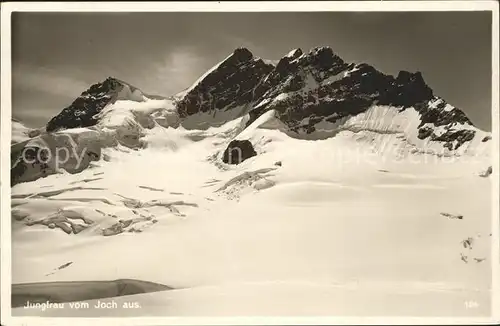 Jungfrau BE vom Jungfraujoch / Jungfrau /Rg. Finsteraarhorn