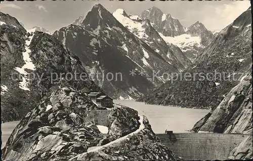 Grimsel Pass Hospiz mit Finsteraarhorn / Grimsel /Rg. Innertkirchen