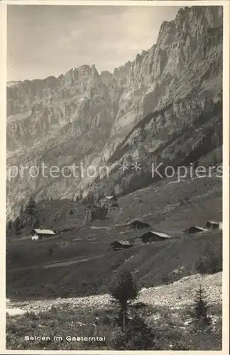 Selden Kandersteg BE im Gasterntal Kat. Kandersteg