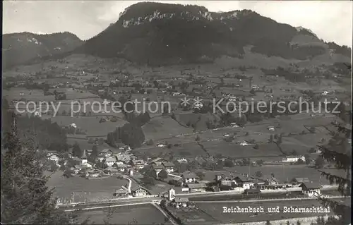 Reichenbach Scharnachtal Panorama / Scharnachtal /Bz. Frutigen