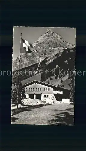 Kandersteg BE Bergstation der Sesselbahn Kandersteg Oeschinen Kat. Kandersteg