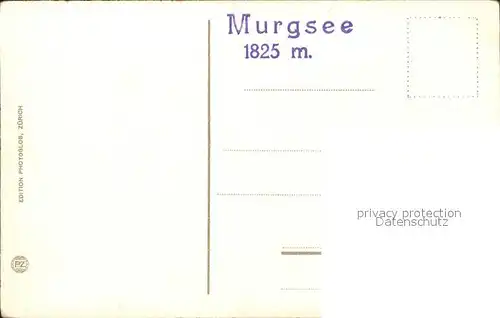 Murgsee Haus Pferd / Murgseefurggel /Rg. Muehlehorn