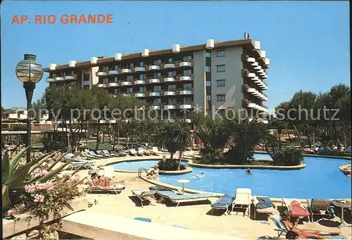 Playas de Palma Mallorca Apartamentos Rio Grande Kat. 