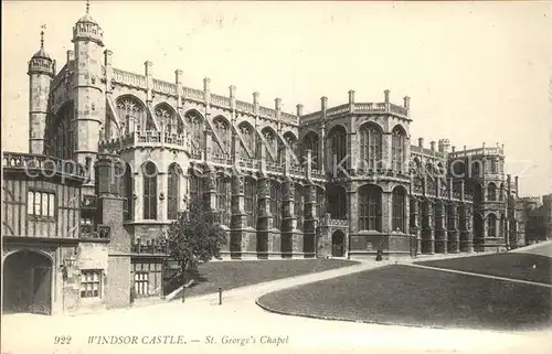 Windsor Castle St George s Chapel Kat. City of London