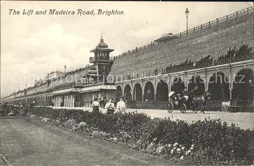 Brighton Hove The Lift and Madeira Road / Brighton and Hove /Brighton and Hove