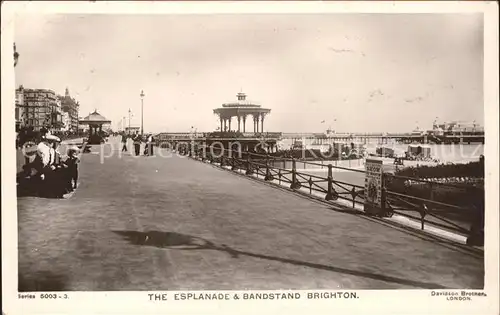Brighton Hove Esplanade and Bandstand / Brighton and Hove /Brighton and Hove