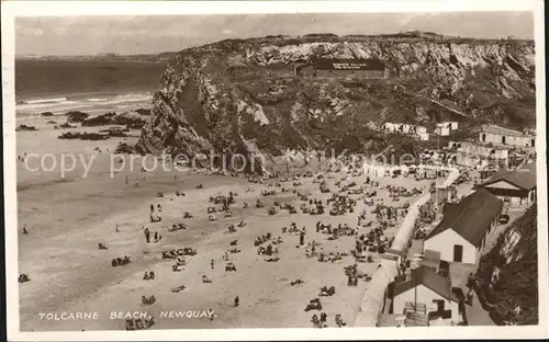 Newquay Tolcarne Beach Coast Kat. United Kingdom