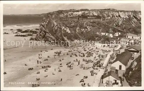 Newquay Tolcarne Beach Coast Kat. United Kingdom