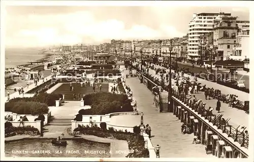 Brighton Hove Sunken Gardens Sea Front / Brighton and Hove /Brighton and Hove