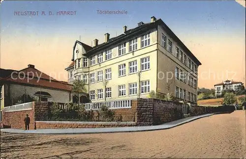 Neustadt Haardt Toechterschule Kat. Neustadt an der Weinstr.