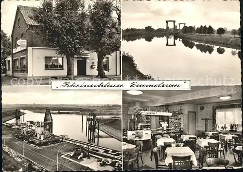Emmelsum Gasthaus Wissenberg Ridderskamp Rheinschleuse