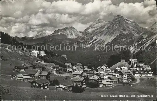 Inner Arosa Ortsansicht / Innerarosa /Bz. Plessur