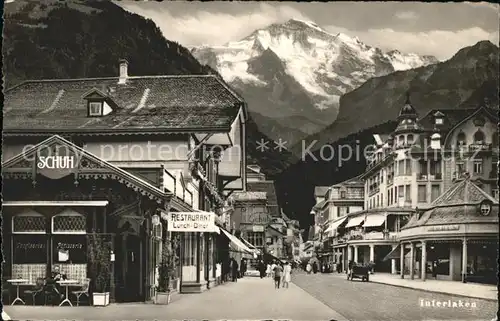 Interlaken BE Ortsansicht Kat. Interlaken