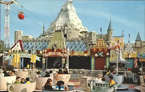 Disneyland California Mad Tea Party Matterhorn  Kat. Anaheim