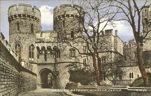 Windsor Castle Norman Gateway Valentine s Collo Colour 4049 Kat. City of London