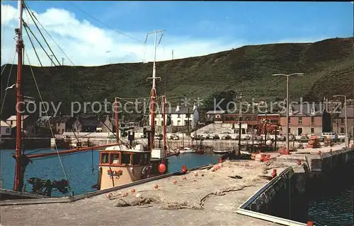 Scrabster View from the Harbour Fishing Boat