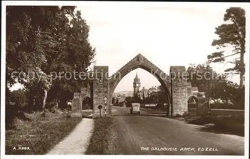 Edzell Dalhousie Arch Valentine s Post Card