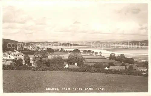 Grange over Sands Panoramic view from Kents Bank Road Kat. United Kingdom